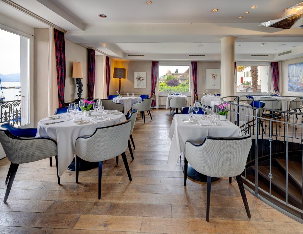 .Restaurant Le Pavois à Morges gastronomie vins d'exception