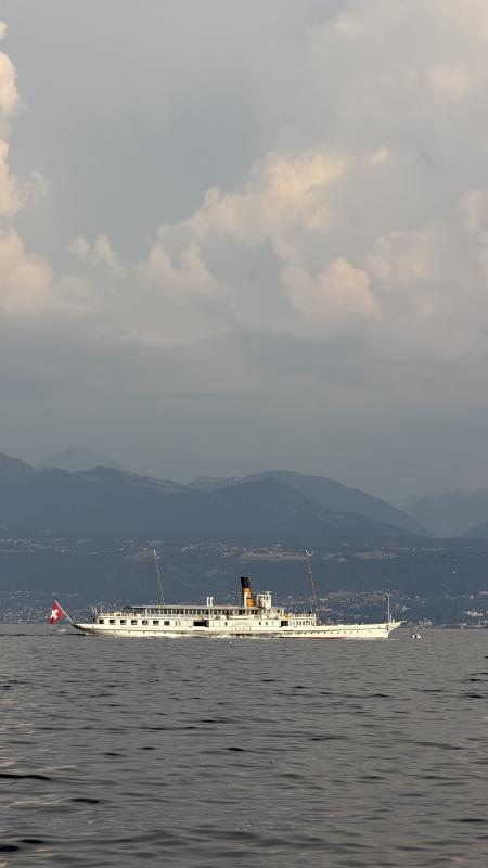 Faire un tour sur le lac avec un bateau de la CGN - départ sur les quais de Morges